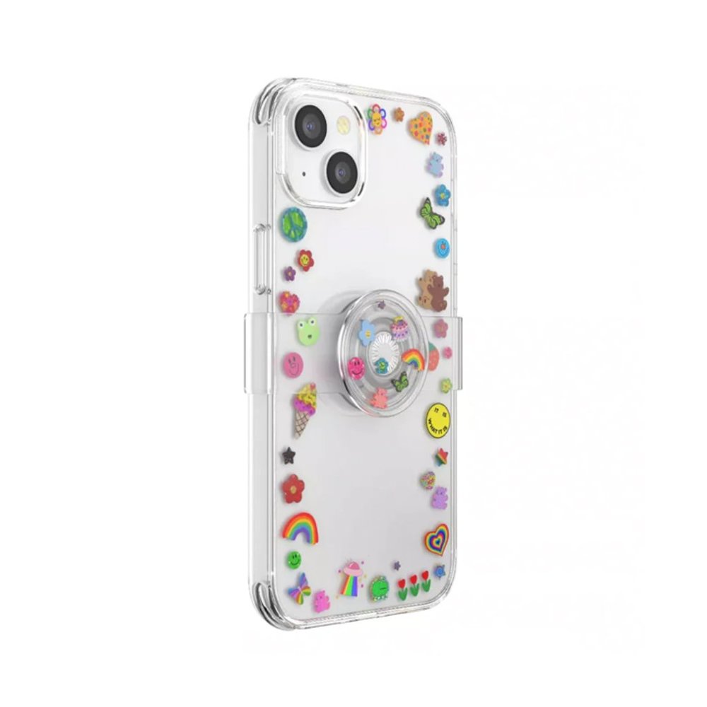 PopSockets Indie Stickers Plant-Based Case with PopGrip for iPhone 14 Plus NWT